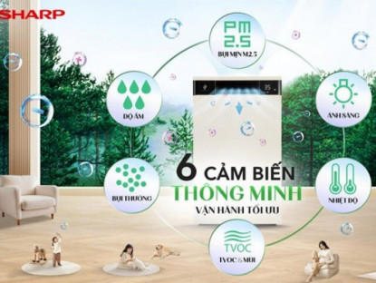 Nhịp cầu doanh nghiệp - Sản phẩm Sharp được vinh danh “Lựa chọn hàng đầu của gia đình Việt”