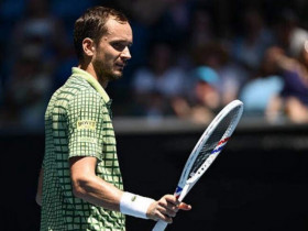 Video tennis Medvedev - De Jong: 