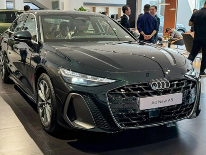 Giao thông - Cận cảnh Audi A6 bản thương mại vừa có mặt tại Việt Nam