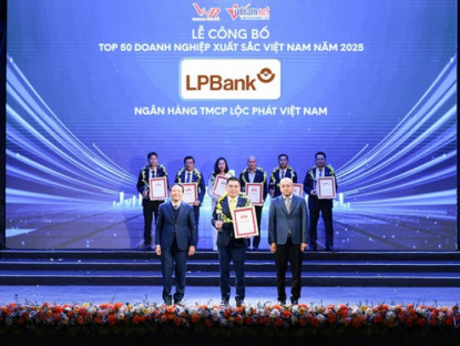Thông tin doanh nghiệp - LPBank gia nhập Top 50 Doanh nghiệp xuất sắc Việt Nam: Dấu ấn của sự bứt phá