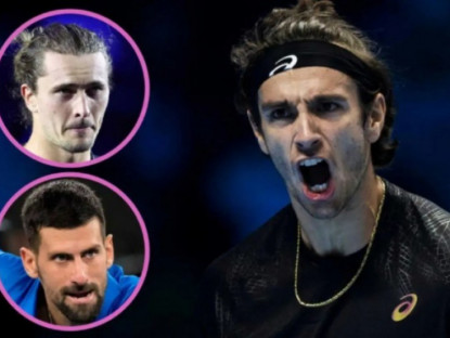 Thể thao - Alcaraz 55 tuần "trên đỉnh", Djokovic - Zverev gặp nguy vì Musetti (Bảng xếp hạng tennis 19/1)