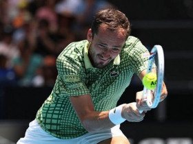 Video tennis Medvedev - Halys: Bất ngờ ban đầu, đẳng cấp ngược dòng (Australian Open)