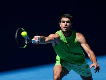 Thể thao - Video tennis Alcaraz - Hanfmann: Bước ngoặt tie-break set 1 (Australian Open)