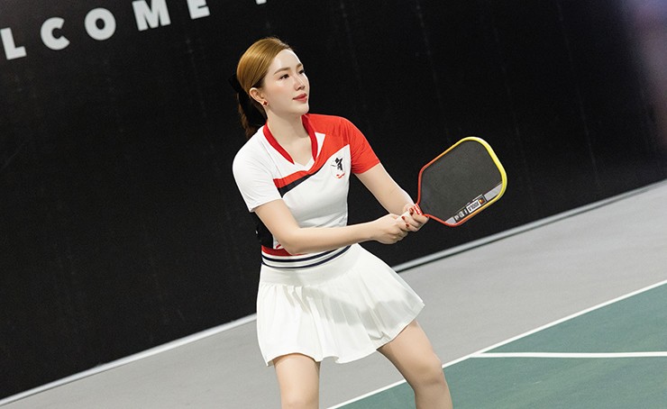 Ca sĩ Bảo Thy, tay vợt Lý Hoàng Nam vô địch giải pickleball toàn cao thủ - 2
