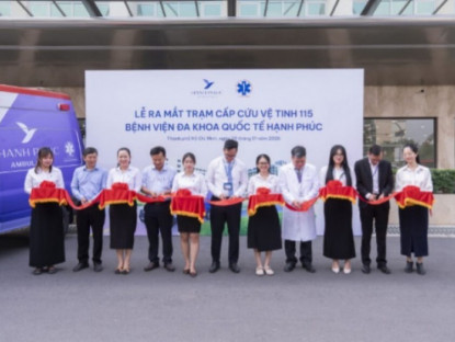 Thông tin doanh nghiệp - Bệnh viện Đa khoa Quốc tế Hạnh Phúc ra mắt Trạm Cấp cứu Vệ tinh 115