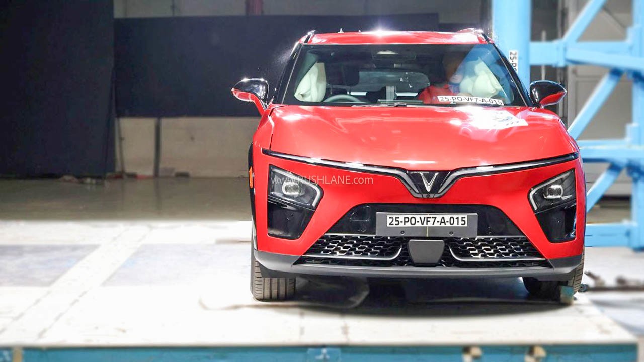 VinFast VF7 và VF6 đạt chuẩn an toàn cao nhất tại Ấn Độ - 7