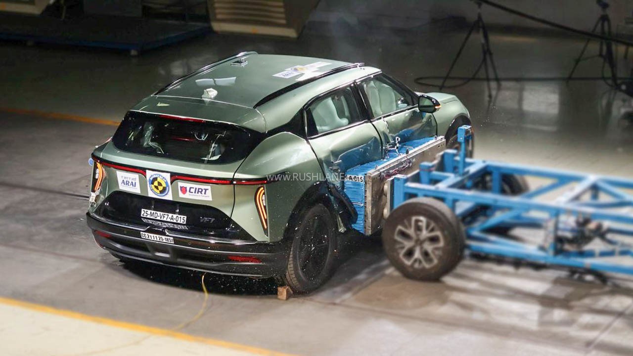 VinFast VF7 và VF6 đạt chuẩn an toàn cao nhất tại Ấn Độ - 5