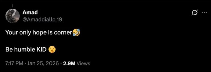 Diallo cà khịa Arsenal chỉ biết mỗi phạt góc, Mbeumo lập kỳ tích sánh vai Van Persie - 1