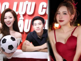 2 cô gái xinh đẹp bất ngờ nổi tiếng vì Đình Bắc - Văn Bình của U23 Việt Nam
