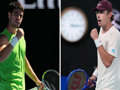 Thể thao - Trực tiếp tennis Alcaraz - De Minaur: So tài không khoan nhượng (Australian Open)