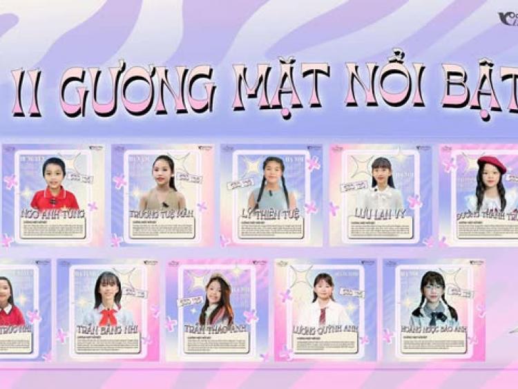 Oanh vàng kể chuyện 2025: Chính thức lộ diện top 11 thí sinh xuất sắc bước vào vòng bán kết