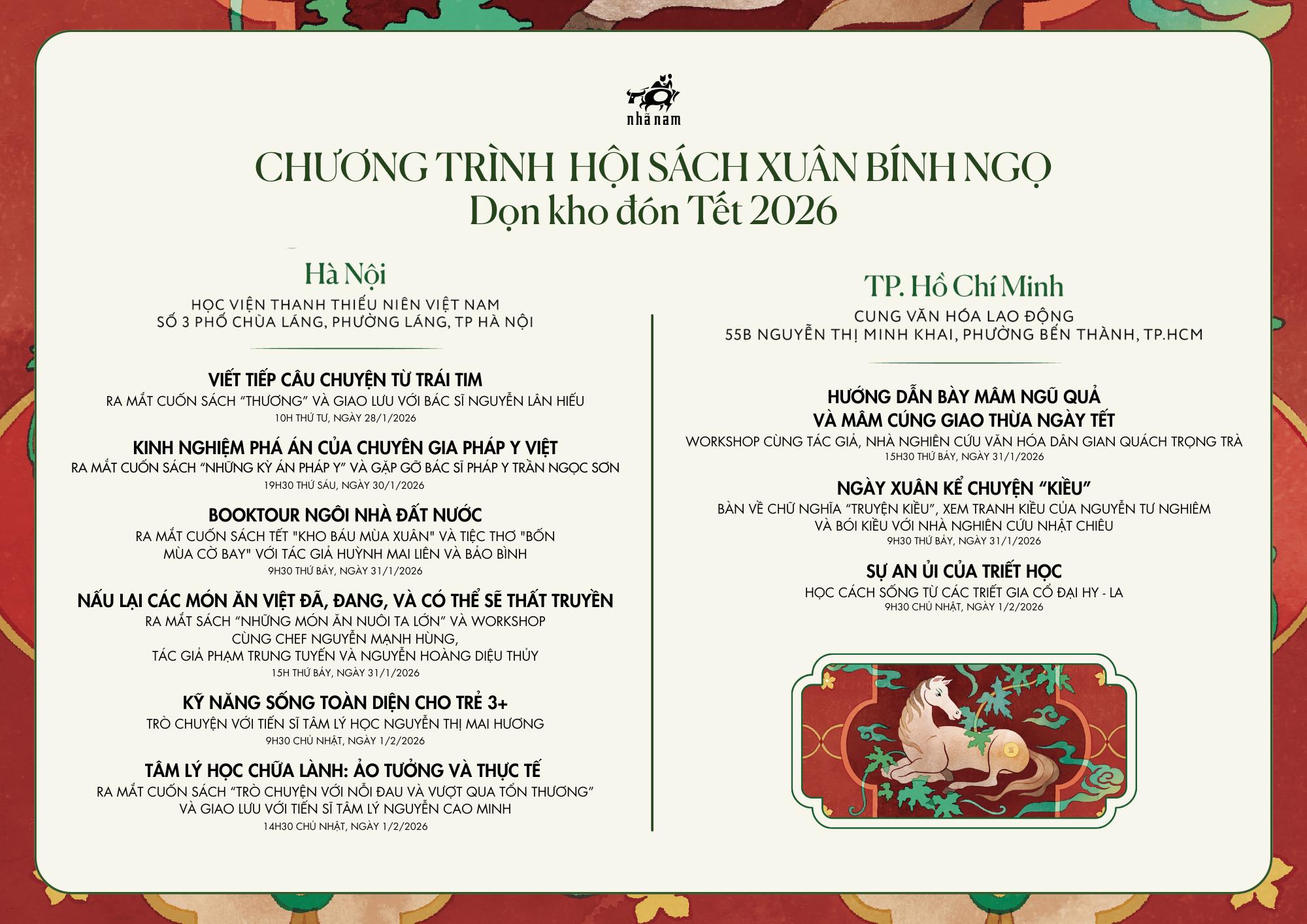 Chuỗi sự kiện văn hóa phong phú tại Hội sách Xuân Bính Ngọ của Nhã Nam - 3