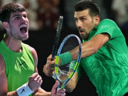 Thể thao - Alcaraz biến hóa nhờ "học lỏm" Djokovic, ngày càng lợi hại với cú giao bóng