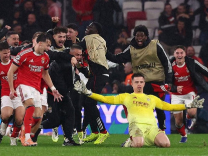 Thể thao - Bảng xếp hạng Cúp C1: Kỳ tích Benfica - Mourinho, 5 đội Ngoại hạng Anh đoạt top 8