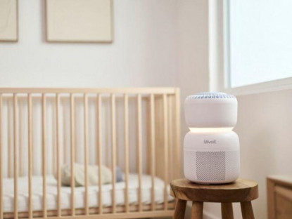 Công nghệ - Máy lọc không khí đầu tiên dành cho trẻ sơ sinh, tích hợp tiếng ồn trắng