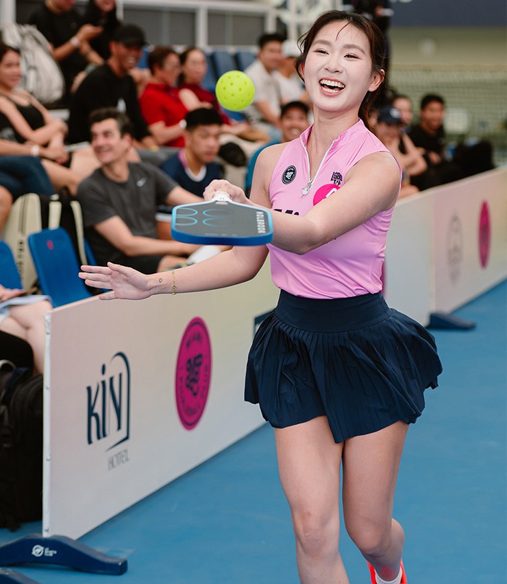 Nàng Kim “vén váy” tâng bóng pha trò, người đẹp Kiều Trinh giành Hoa khôi Pickleball - 3
