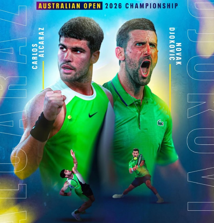 Kinh điển chung kết Australian Open Alcaraz - Djokovic: Đại chiến của lịch sử và tương lai - 1