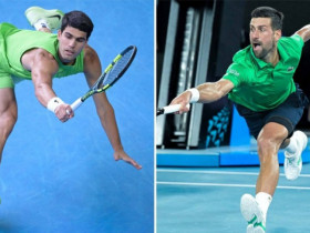 Trực tiếp tennis Alcaraz - Djokovic: Grand Slam thứ 25 vẫy gọi (CK Australian Open)