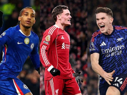 Thể thao - Nóng bảng xếp hạng Ngoại hạng Anh: Chelsea &amp; Liverpool vượt MU, Arsenal bỏ xa Man City