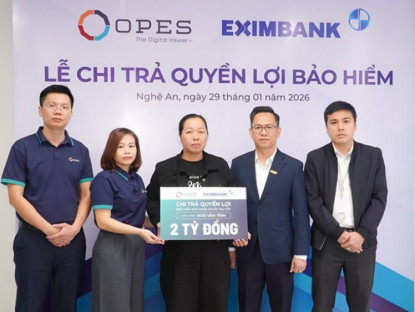 Thông tin doanh nghiệp - Bảo hiểm số OPES chi trả 2 tỷ đồng khách hàng mua bảo hiểm người vay vốn