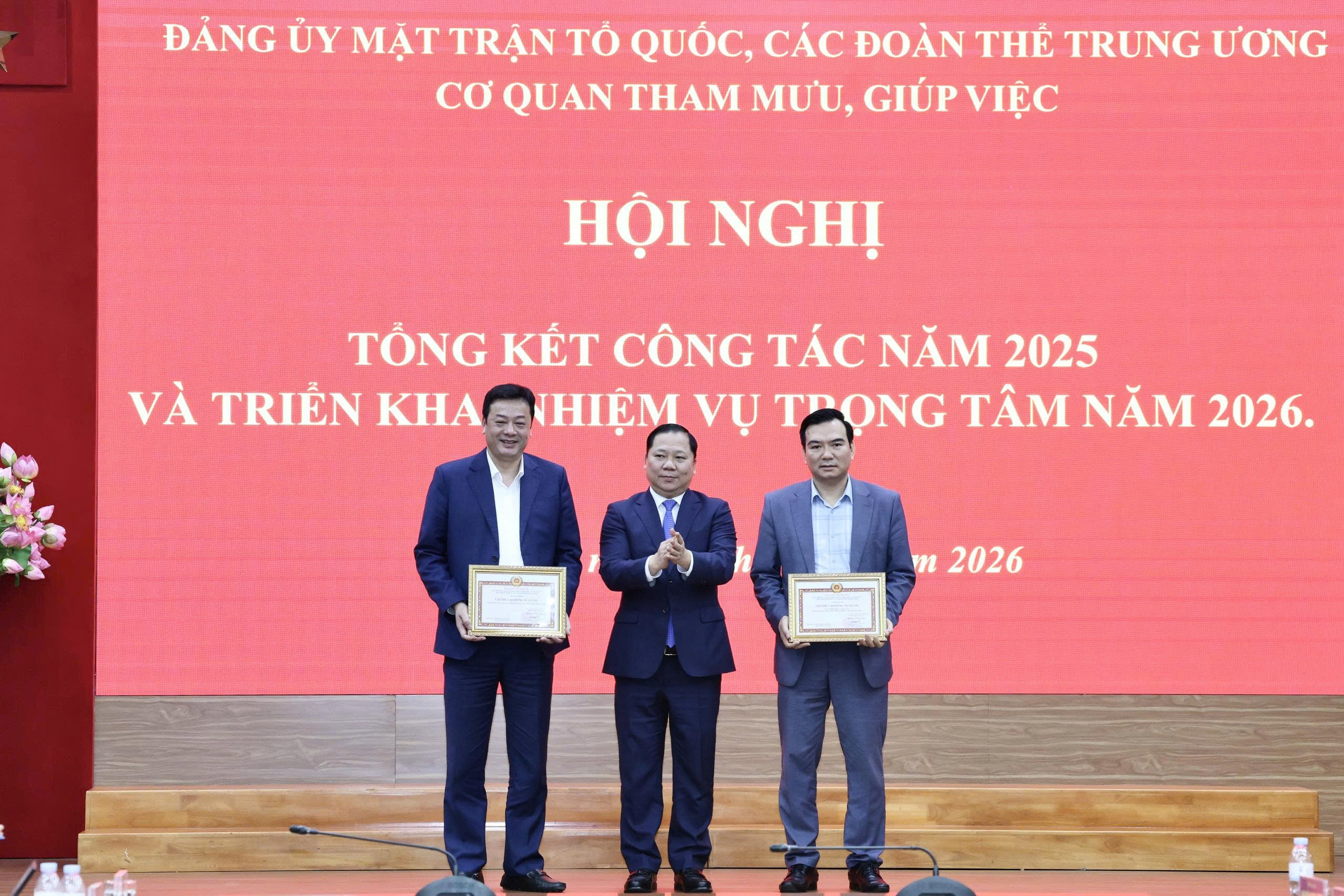 Chìa khóa thành công của Cơ quan tham mưu, giúp việc, Đảng ủy MTTQ, các đoàn thể Trung ương - 8