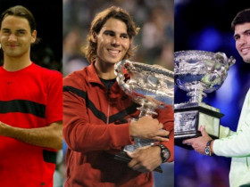 Alcaraz có sự giống nhau đáng kinh ngạc với thành tích của Nadal - Federer