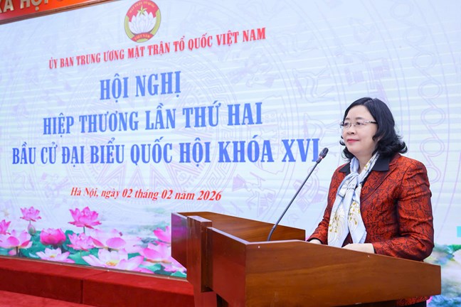 Hội nghị hiệp thương lần thứ hai: 100% đại biểu thống nhất với danh sách 217 người ở Trung ương được giới thiệu ứng cử đại biểu Quốc hội khóa XVI - 4