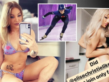 Thể thao - Mỹ nhân Olympic mùa đông khoe vòng 1, đăng “ảnh nóng” kiếm tiền