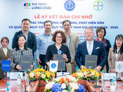 Thông tin doanh nghiệp - Long Châu và Bayer trở thành đối tác chiến lược 5 năm của Cục Phòng bệnh - Bộ Y tế, trong Chương trình quốc gia phòng, chống và quản lý đột quỵ