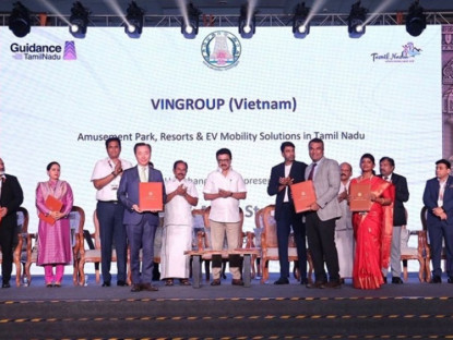 Thông tin doanh nghiệp - Vingroup ký kết MOU với bang Tamil Nadu, củng cố hệ sinh thái đa ngành tại Ấn Độ