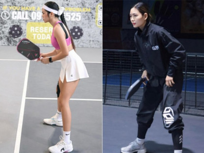 Thể thao - Hot girl gymer Uyên Namy chơi pickleball mong thoát ế, hoa hậu làng võ tìm đối thủ
