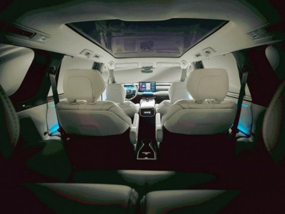 Giao thông - Toyota tiếp tục "nhá hàng" nội thất SUV 3 hàng ghế hoàn toàn mới