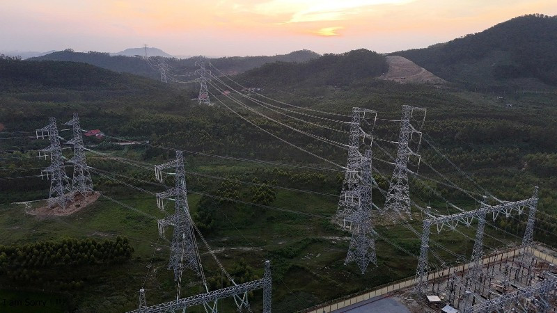 Đóng điện thành công Dự án Đường dây 500kV Lào Cai-Vĩnh Yên - 1