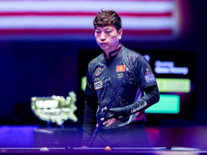 Thể thao - Hoàng Sao thắng cựu số 1 bi-a thế giới, Lường Đức Thiện tiến sâu ở giải danh giá