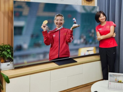 Thông tin doanh nghiệp - Hoà nhịp chiến thắng, TCL mang tết bừng sắc đến cho các vận động viên