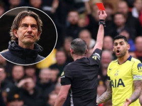 Tin mới nhất bóng đá trưa 8/2: Sao Tottenham ăn thẻ đỏ trước MU, HLV nhầm lẫn hài hước