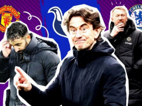 HLV tệ nhất kỷ nguyên Big 6 Ngoại hạng Anh lộ diện, Amorim ở MU vẫn khá hơn