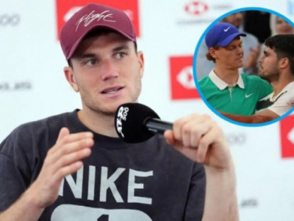 Thể thao - "Trai đẹp" tennis khổ sở vì cố đua với Alcaraz - Sinner, mơ lật đổ 2 siêu sao
