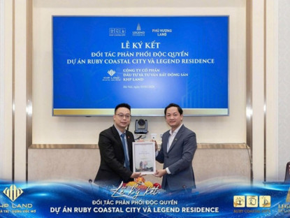 Thông tin doanh nghiệp - KHP LAND chính thức trở thành đối tác phân phối độc quyền hai dự án Ruby Coastal City và Legend Residence