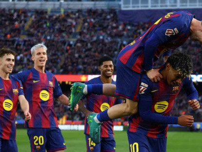 Thể thao - Barca có cửa ăn 4 như Arsenal, nhắm mốc 100 bàn trước Atletico