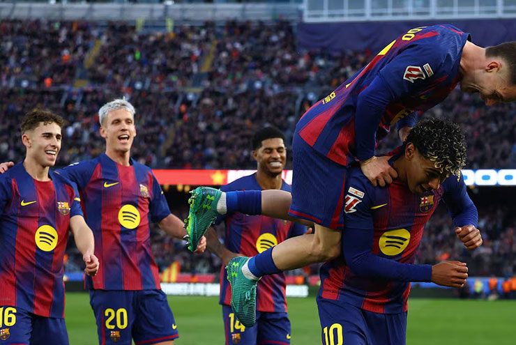 Barca có cửa ăn 4 như Arsenal, nhắm mốc 100 bàn trước Atletico - 1