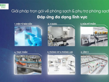 Thông tin doanh nghiệp - Intech E&amp;C và hành trình xây dựng năng lực phòng sạch chuẩn quốc tế