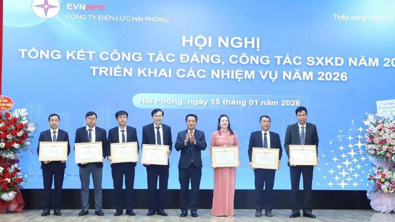 Công ty Điện lực Hải Phòng: Nỗ lực vượt khó hoàn thành xuất sắc nhiệm vụ được giao - 2