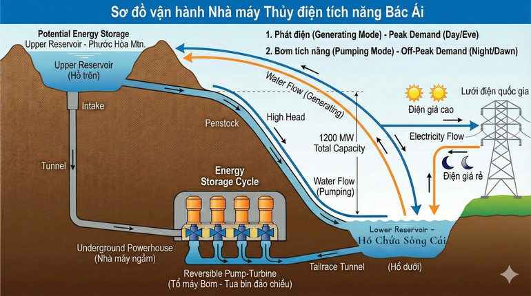 Dự án Thủy điện tích năng Bác Ái: Tối ưu hóa nguồn lực cho mục tiêu Net Zero - 2