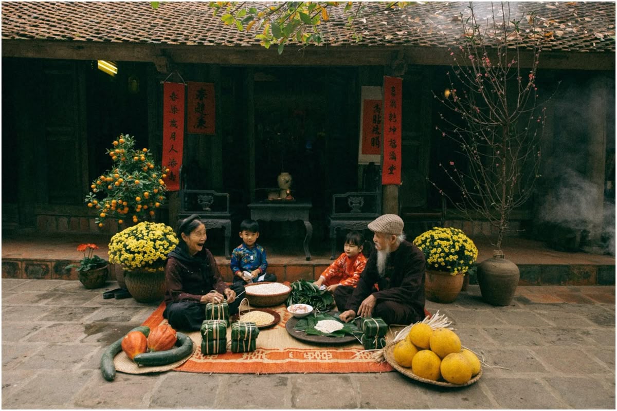 Bên nồi bánh chưng ngày Tết (tùy bút) - 1