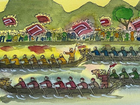 Vạn Xuân mở hội đua thuyền