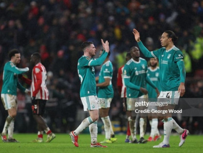 Thể thao - Liverpool hạ "ngựa ô" Sunderland thắp sáng giấc mơ top 4, Wirtz ngày càng nguy hiểm