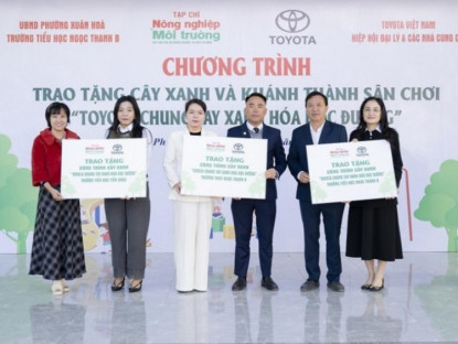 Thông tin doanh nghiệp - Toyota Việt Nam: Dấu ấn hành trình xanh hóa học đường và cam kết chiến lược 2025 - 2028