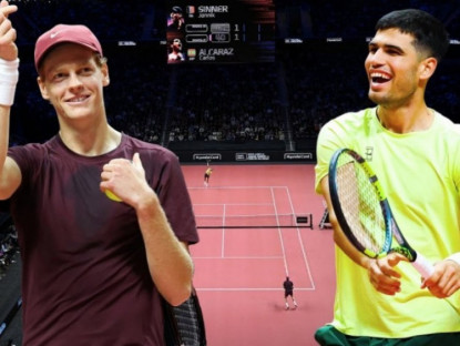 Thể thao - Sinner vượt Alcaraz chiếm ngôi số 1 thế giới ở bảng xếp hạng "chuẩn nhất tennis"