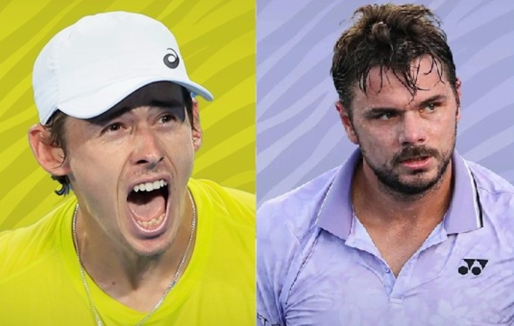 Tennis đỉnh cao thế giới: Fritz - Tiafoe cẩn thận thua đau, De Minaur đấu "Người thép" Wawrinka - 1